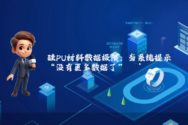 硅PU材料数据极限：当系统提示“没有更多数据了”