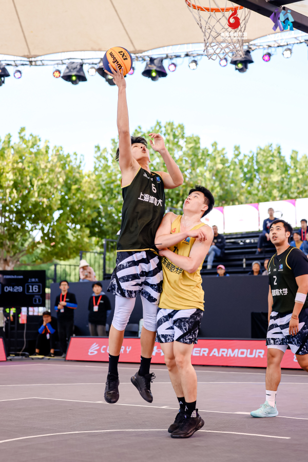 青春热血燃动赛场，首届上海大学生3x3篮球联赛落幕