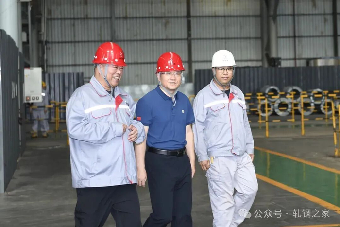 吉林市长王吉率队深入吉林建龙调研硅钢项目